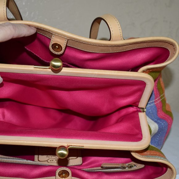 Coach 10th Anniversary Hamptons Archive Satchel - Picture 7 of 7